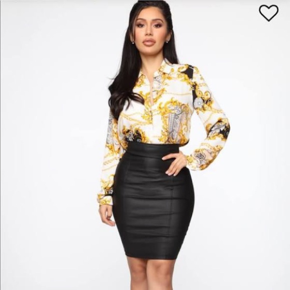 NWT when you dance pencil skirt